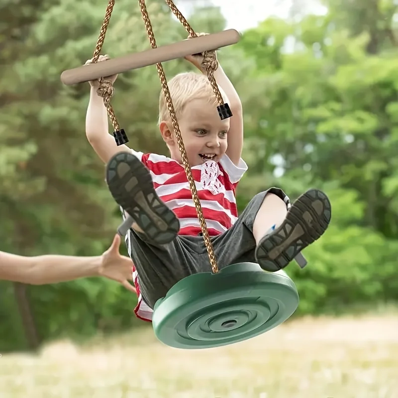 Buitenavonturenset Voor Kinderen: Cirkelvormige Schommels, Glijbanen, Apenstokken En Ninja-Trainingsvakantiegeschenken