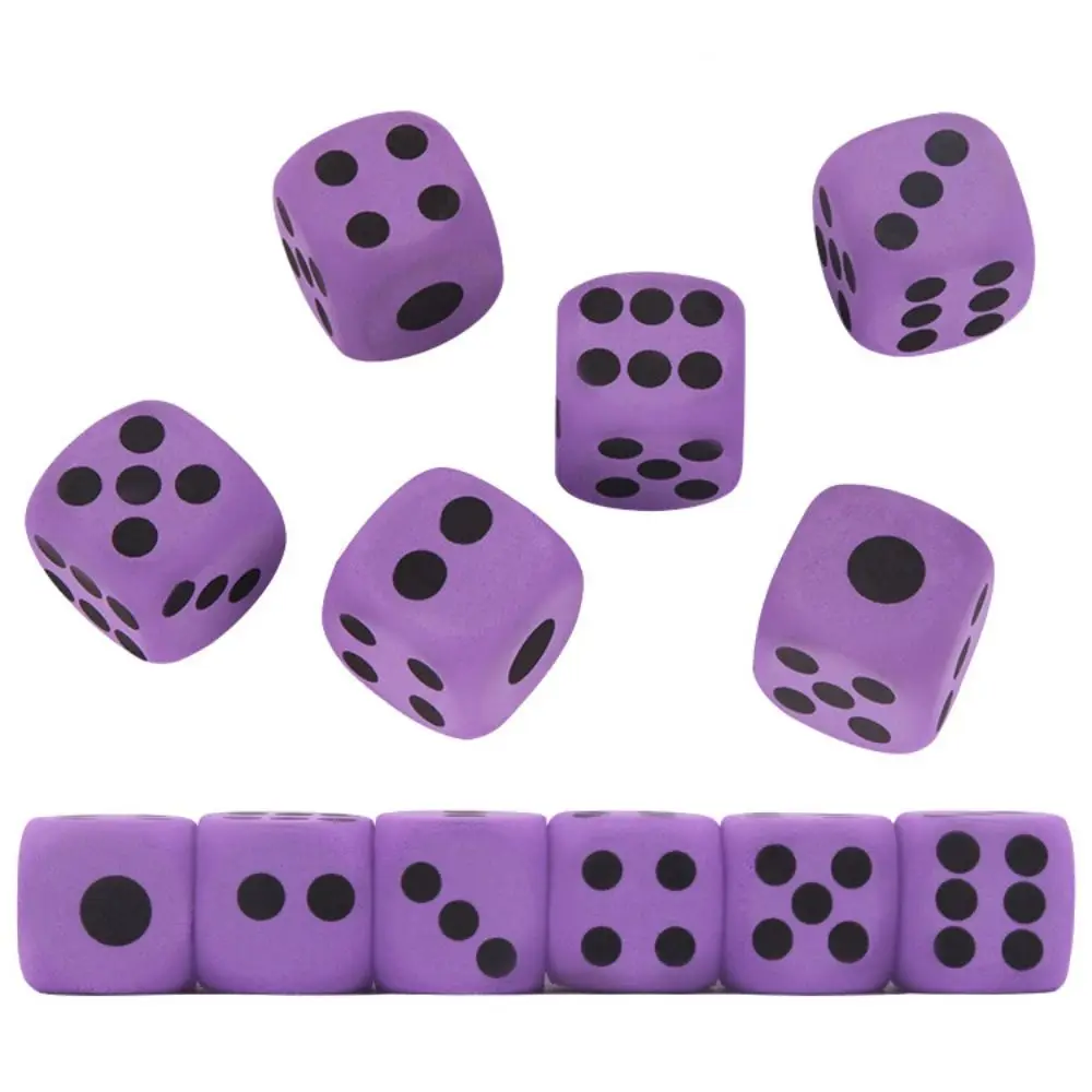 

Education Toy Soft Foam Dot Dice Sponge Elastic Sponge Solid Dice Solid Dotted 3.8cm 3.8cm Dot Dices Kids