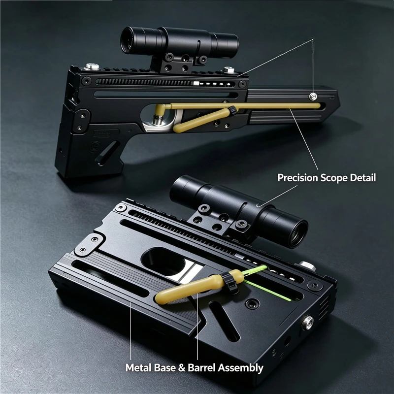Outdoor EDC Portable Full Metal Version of Magic Pivot CNC Card Pocket New Folding Decompression Hunting Tools