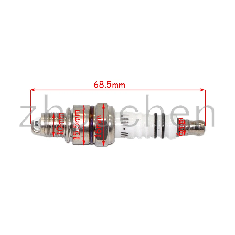 1PCS Motorcycle Spark Plug for CR7HIX CR7HSA C7HSA A7RTC A7TC GY6 50cc-150cc Scooter ATV Quads Go Kart Dirt Bike Moped