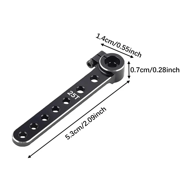 25T Servo Arm Parts Replacement Upgrade for RC Fixed Wing Aircraft Boat Airplane