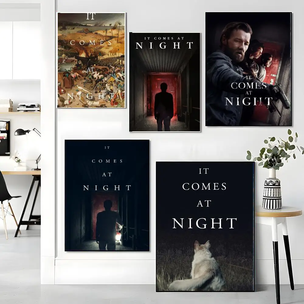 classic movie I-It Comes at Night-T Painting Calligraphy Artwork for Living Room Bedroom Office Home Decor