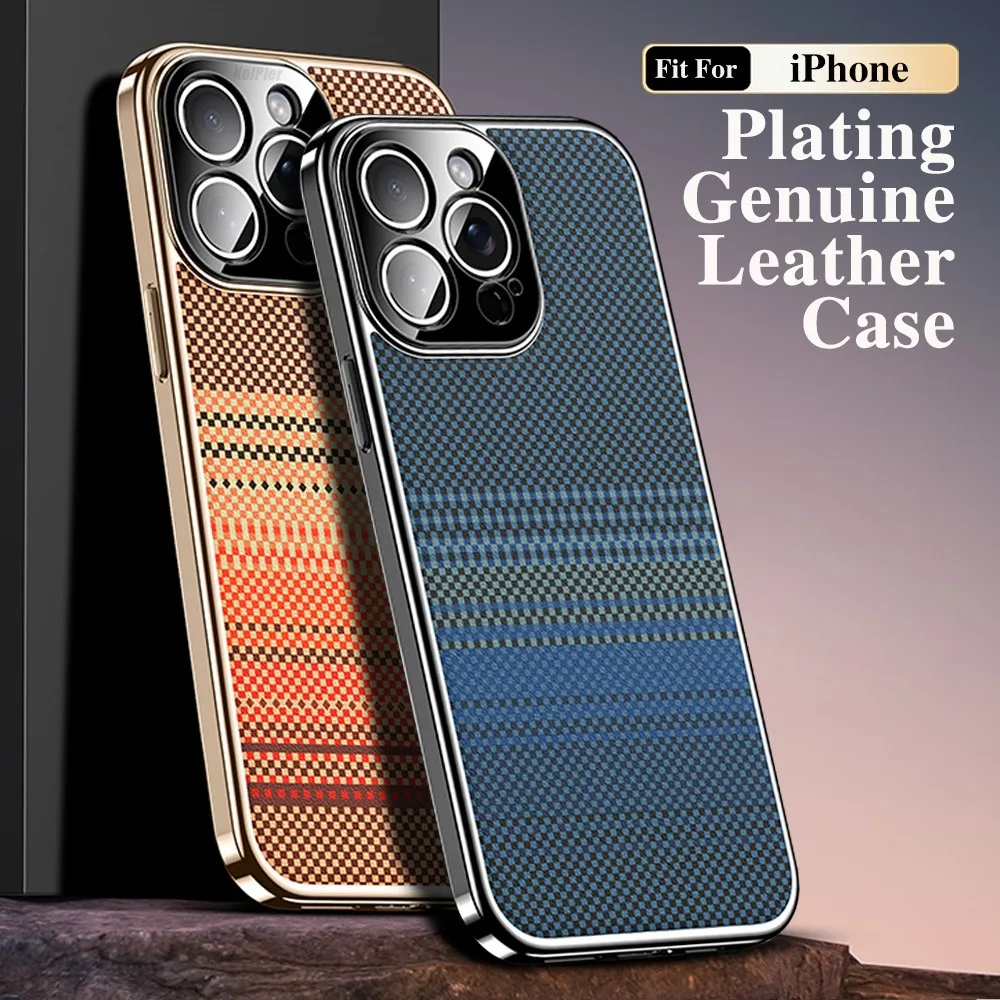 

Роскошный чехол из искусственной кожи с 3D текстурой для iPhone 16 Pro MAX 15 14 PRO, тонкий чехол с мягким краем и защитой объектива