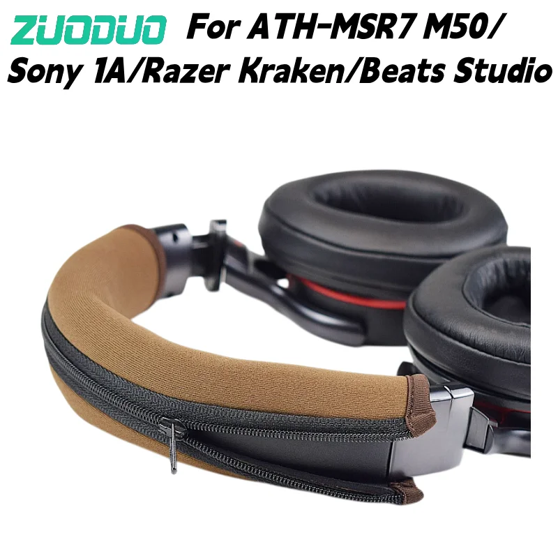 For ATH-MSR7 M50 Sony 1A Razer Kraken Beats Studio Replacement Headband Cover Headband Protector Head Pad Repair Parts