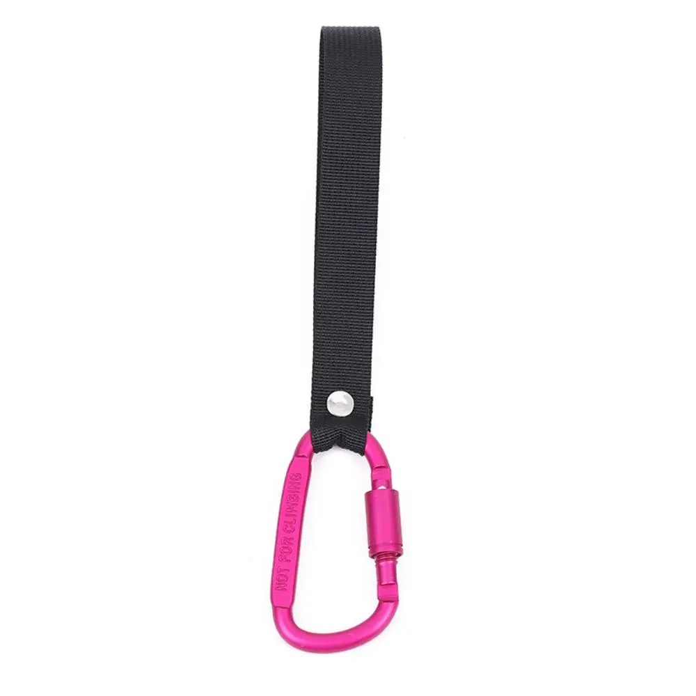 

Alloy Multifunctional Carabiner with Straps D Shaped Punch-Free Carabiner U Shaped with Lock Motorcycle Electric Scooter Hook