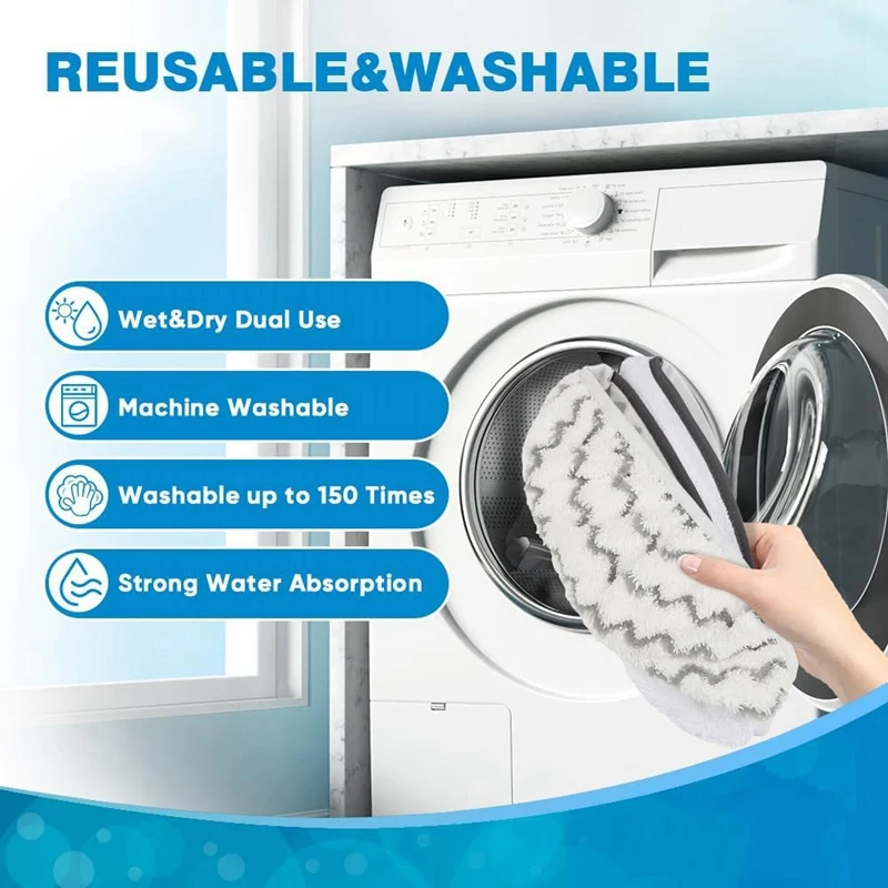 Steam Mop Teile Pads für Bissell Power fresh Steam Mop 1940 1806 1440 1544 Serie, Steam Mop Pads Nachfüllungen