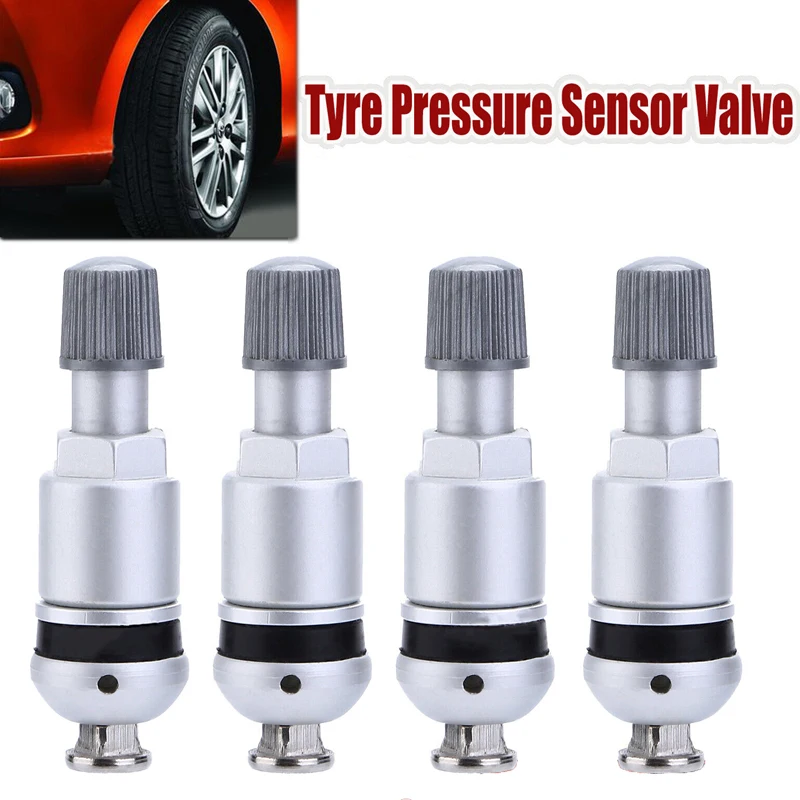 

4PCS Wheel Tyre Pressure Sensor Valve TPMS Stem Repair For Mercedes Audi BMW VW Sensor Valve Stem Repair Kit Accessories Parts