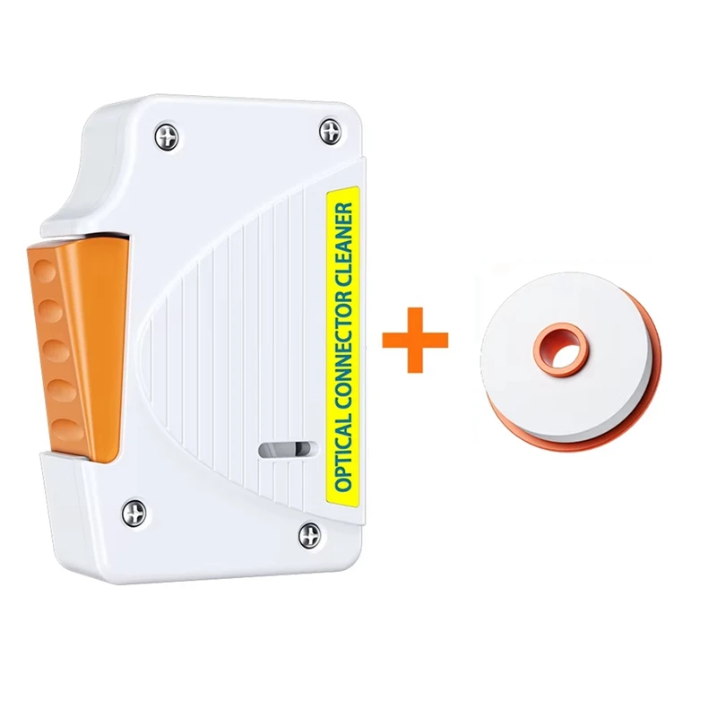 AIAI Fiber Optic Cleaner Cassette+Cleaning Core Fiber End Face Cleaning Box Pigtail Cleaner For SC/FC/ST/LC Cleaner Tool