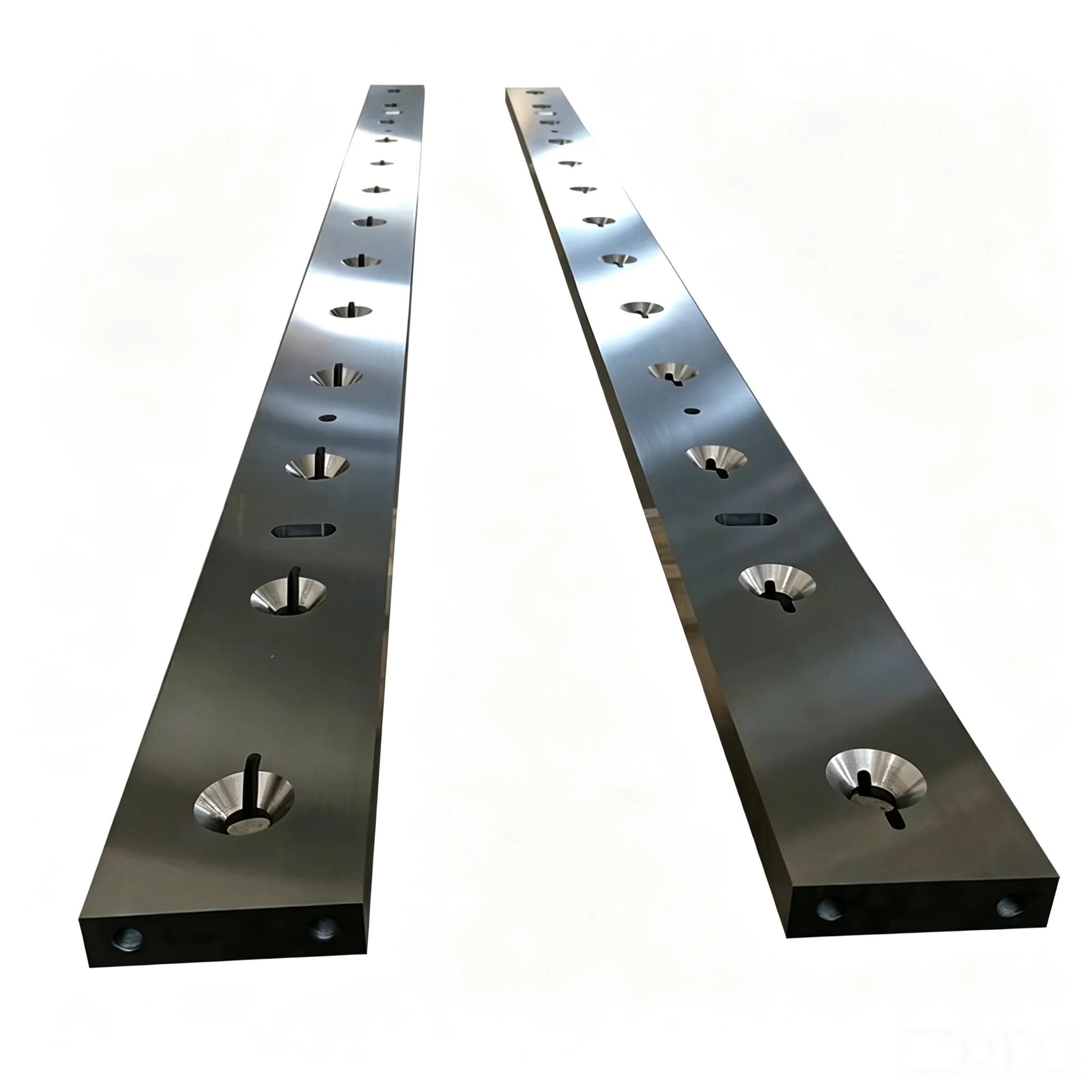 Industrial Wear Resistant Shear Knives with Forged Steel Body, Hydraulic Shearing Machine Blades for Heavy Metal  Cutting