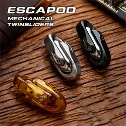 WANWU EDC Escapod Twinsliders mecánicos antiestrés liberador Slider juguete Fidget Gadgets geniales