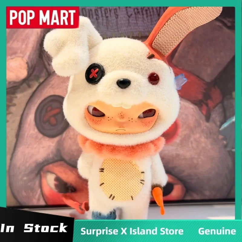 جديد حقيقي Popmart Hirono Monsters' كرنفال سلسلة صندوق أعمى مكتب المشهد ديكور جمع لعبة نموذج هالوين هدية صندوق غامض #4