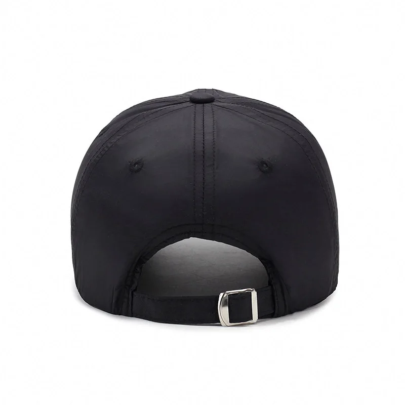 Wasserdichte, atmungsaktive Baseballkappe, einfarbig, Sommersport, Golf, Sonnenhut, Unisex, lässig, Papa-Hüte für Damen und Herren – Detail 6