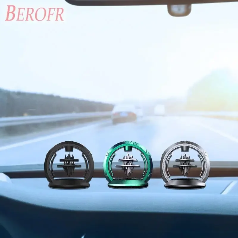 Car Air Freshener Automobile Rotating French Spices Vehicle Aromatherapy Creative Solar Energy Perfume Diffuser Car Accessories