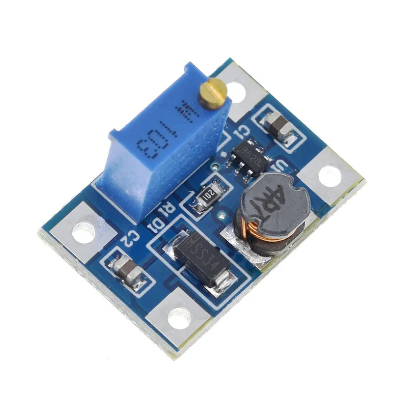 DC-DC 2-24V to 2-28V Step Up Adjustable Power Module Step Up Boost Converter Large current 2A SX1308