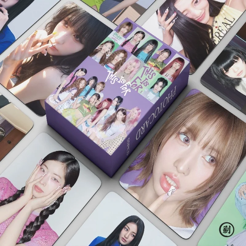 55 ชิ้น/ชุด การ์ดโฟโต้ Kpop ไอดอล นาเยอน โมโม อัลบั้มใหม่ THIS IS FOR การ์ดโลโม่ มินา ซาฮ่า แชยอง จิฮโย แดฮยอน โมโม ของขวัญสำหรับแฟนคลับ