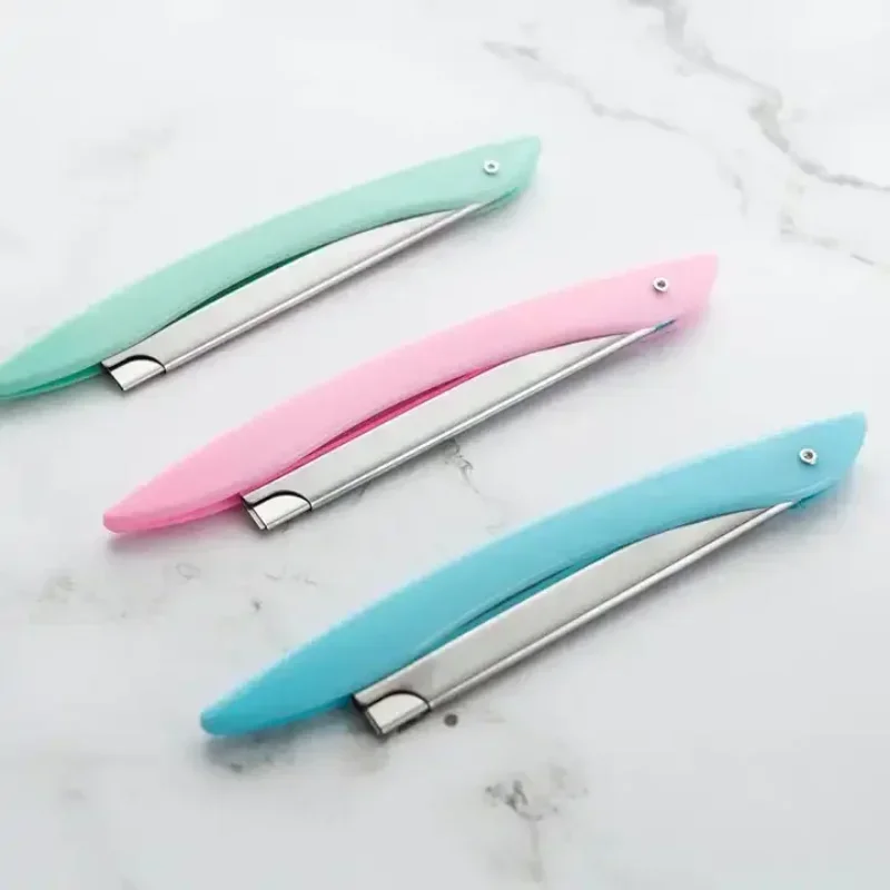 Aparador de sobrancelha portátil com lâminas para mulheres, Eye Brow Shaper, Face Razor Blade, removedor de pêlos faciais, ferramentas de maquiagem
