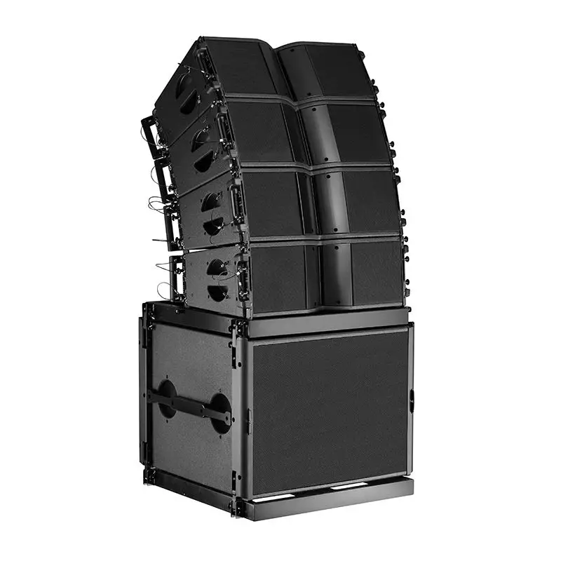 Line Array Speaker Pro Suara Pasif Kuat Dering Penuh  Double 8 Inch Line Array Main Amplification Sound