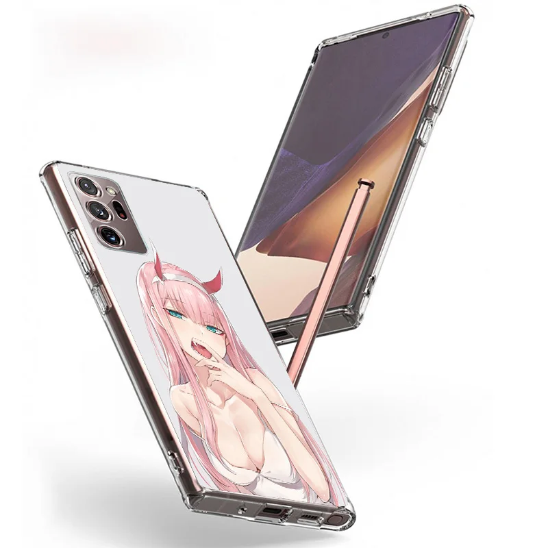 Zero Two Darling In The Franxx 02 Phnoe Case for Samsung Galaxy S23 S24 Ultra S22 Plus S21 S20 FE S10E S10 S9 S8 + Unique Cover