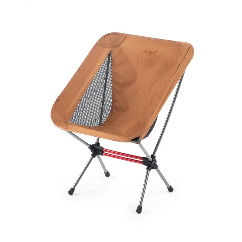 New Upgrade Widened Outdoor Folding Chair Portable Leisure Sketching Beach Camping Fishing Aluminum Alloy Moon Chair