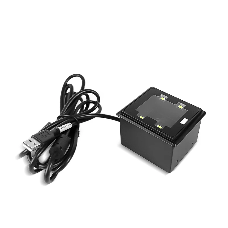 Mini 2D Barcode Scanner Embedded Omnidirectional QR Code Reader Module Kiosk Barcode Payment HS-2003D