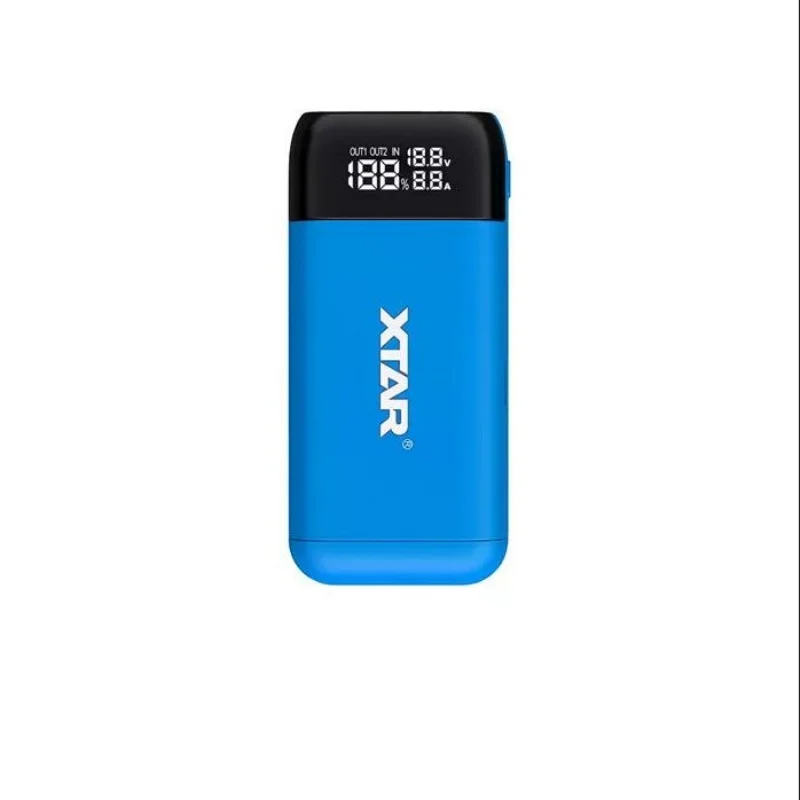 XTAR PB2SL Battery Charger 18650 21700 20700 Power Bank 18W QC3.0 Fast Charge USB Type C Charging Li ion Battery 18650