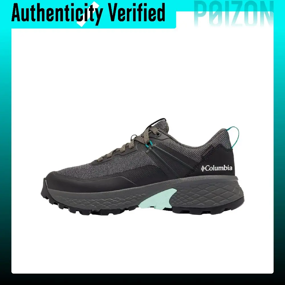 Zapatos de montañismo y senderismo Columbia para mujer, modelo de caña baja, color negro, 010 BL0577.