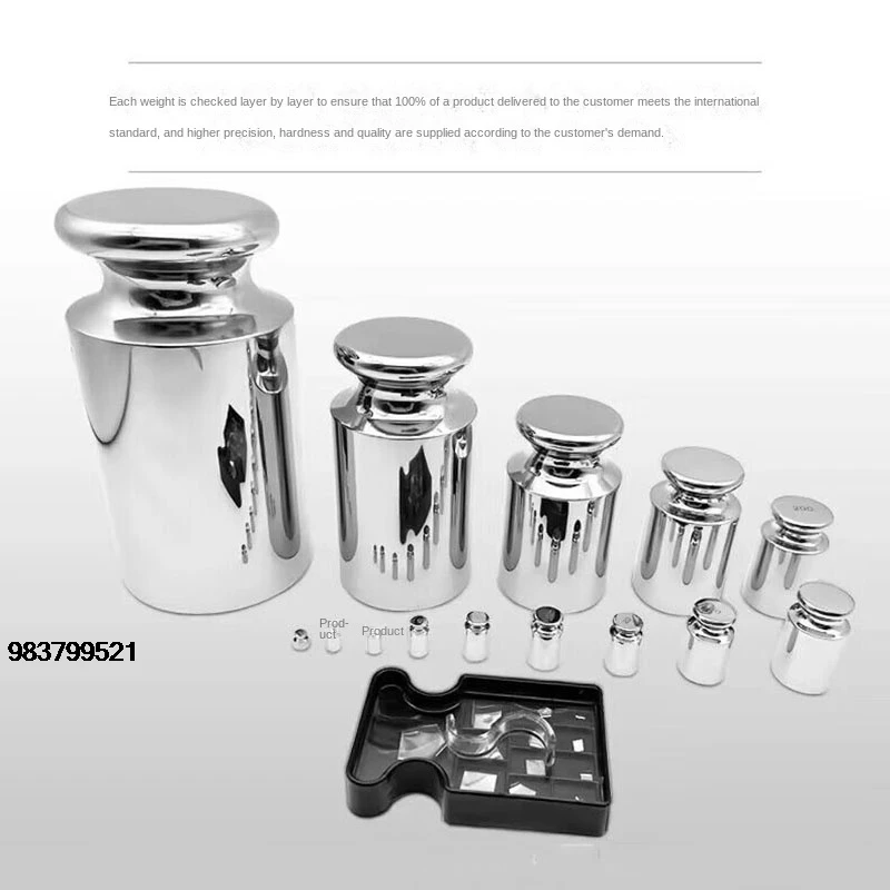 سعر جيد 1 مللي جرام-200 جرام 23 قطعة مجموعة كيت بيرات كاليبراسي تيمبانجان الرقمية باجا تاهان أكوراسي عالية الجودة سكالا كيرشنر كيلاس مختبر