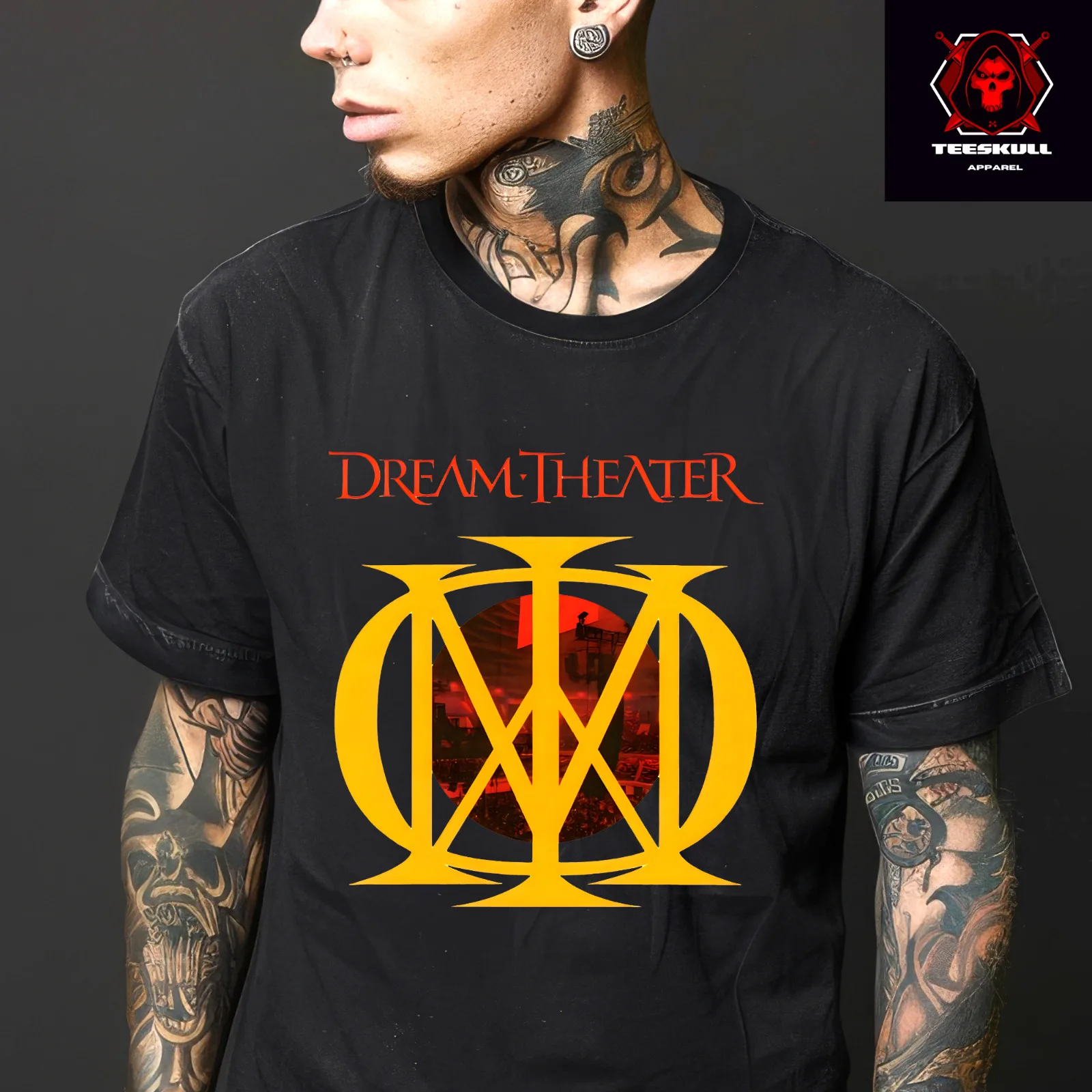 

Dream Theater American Metal Rock Band Heavy Cotton Unisex T-SHIRT S-3XL