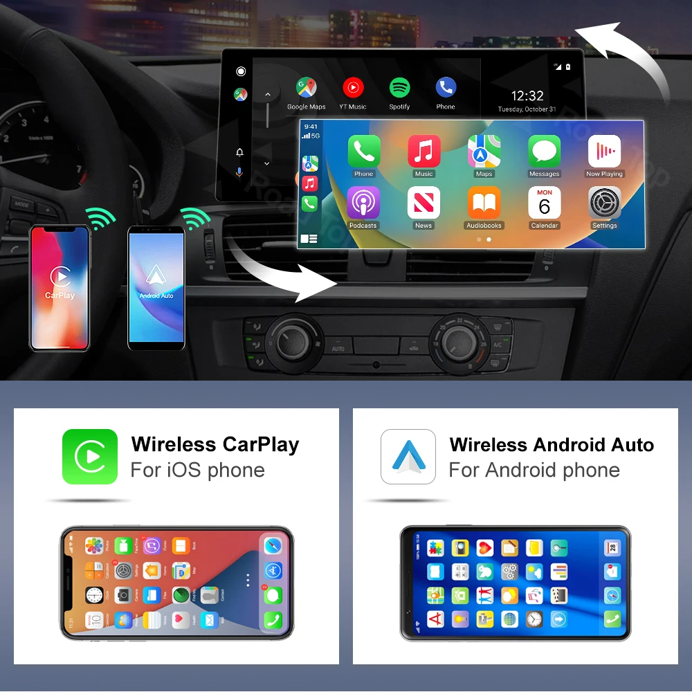 شاشة لمس لينكس 12.3 بوصة لسيارات BMW X3 X4 F25 F26 2011-2022 CIC NBT EVO شاشة الوسائط المتعددة مع CarPlay Android Auto اللاسلكية #5