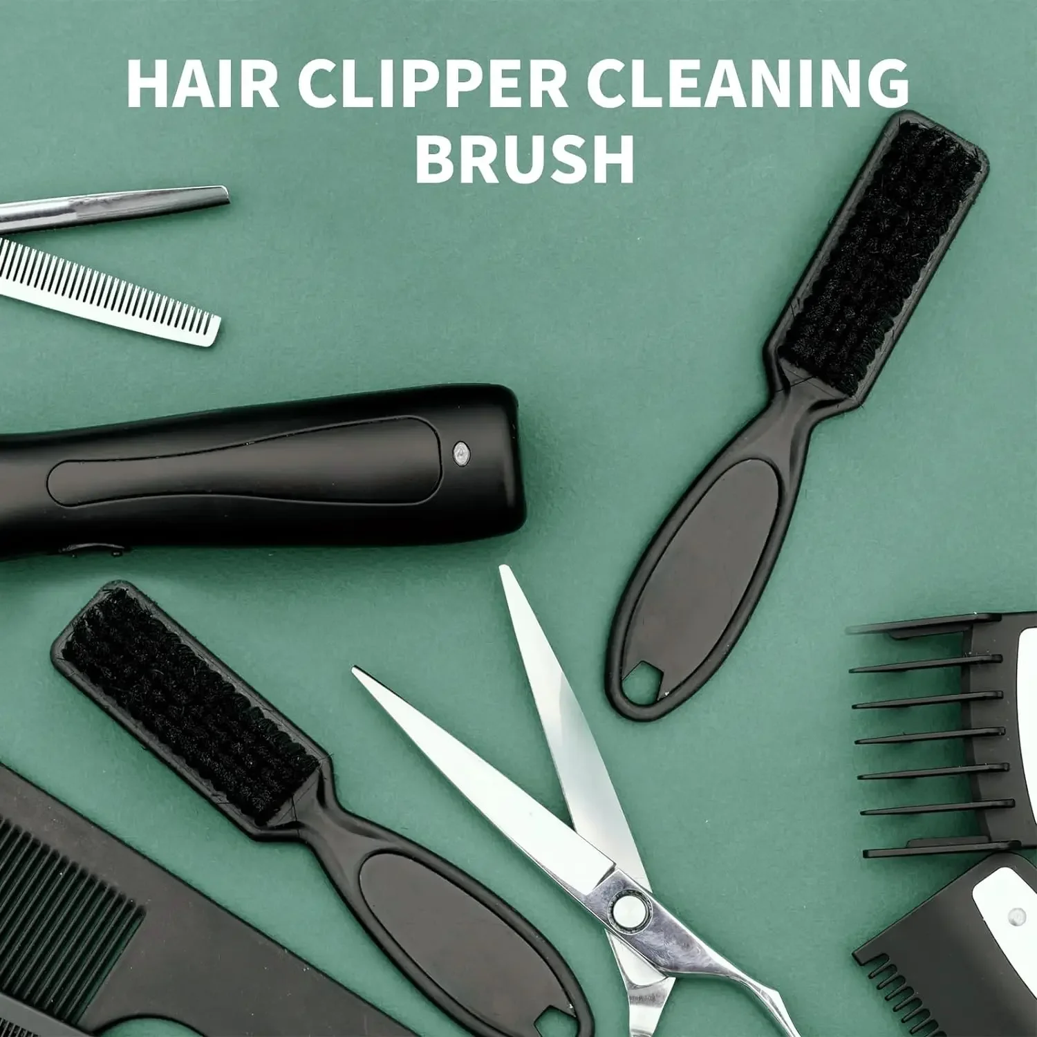 3pcs/6Pcs Hair Styling Nylon Brush Barber Clipper Brush Clipper Trimmer Cleaning Brush Beard Brush Cleaning Styling Brush Tool