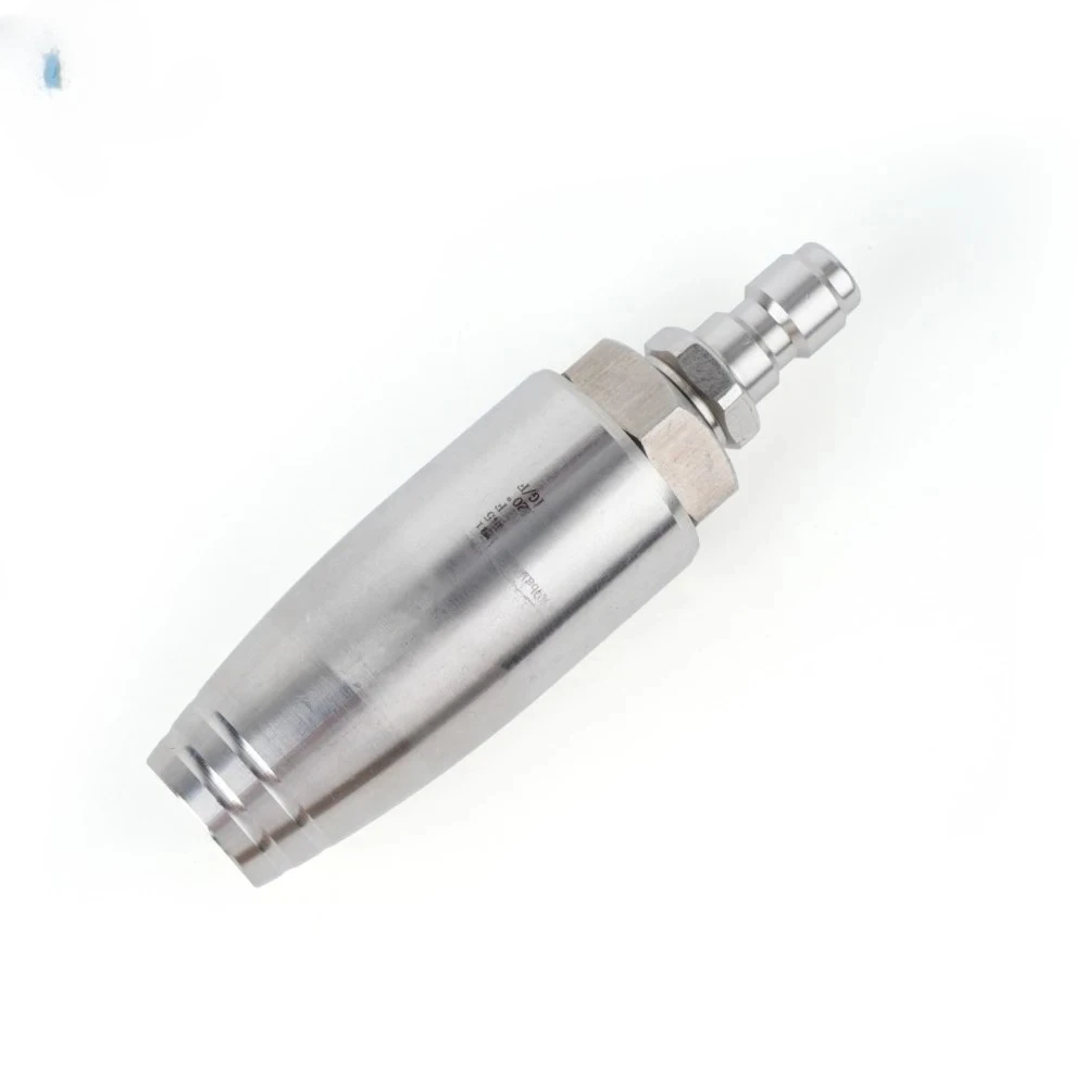 for High-Pressure Rotary Turbo Nozzle - 250bar 3625psi, 1/4'' Quick Connect, Stainless Steel, Hot/Cold Water Power Washer Spray
