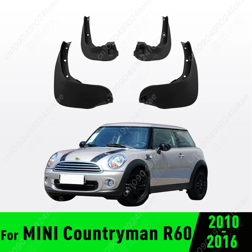 Für Mini Lands mann R60 Kotflügel Schmutz fänger Spritz schutz Kotflügel Schmutz fänger Autozubehör 2010 2011 2012 2013 2014 2015 2016