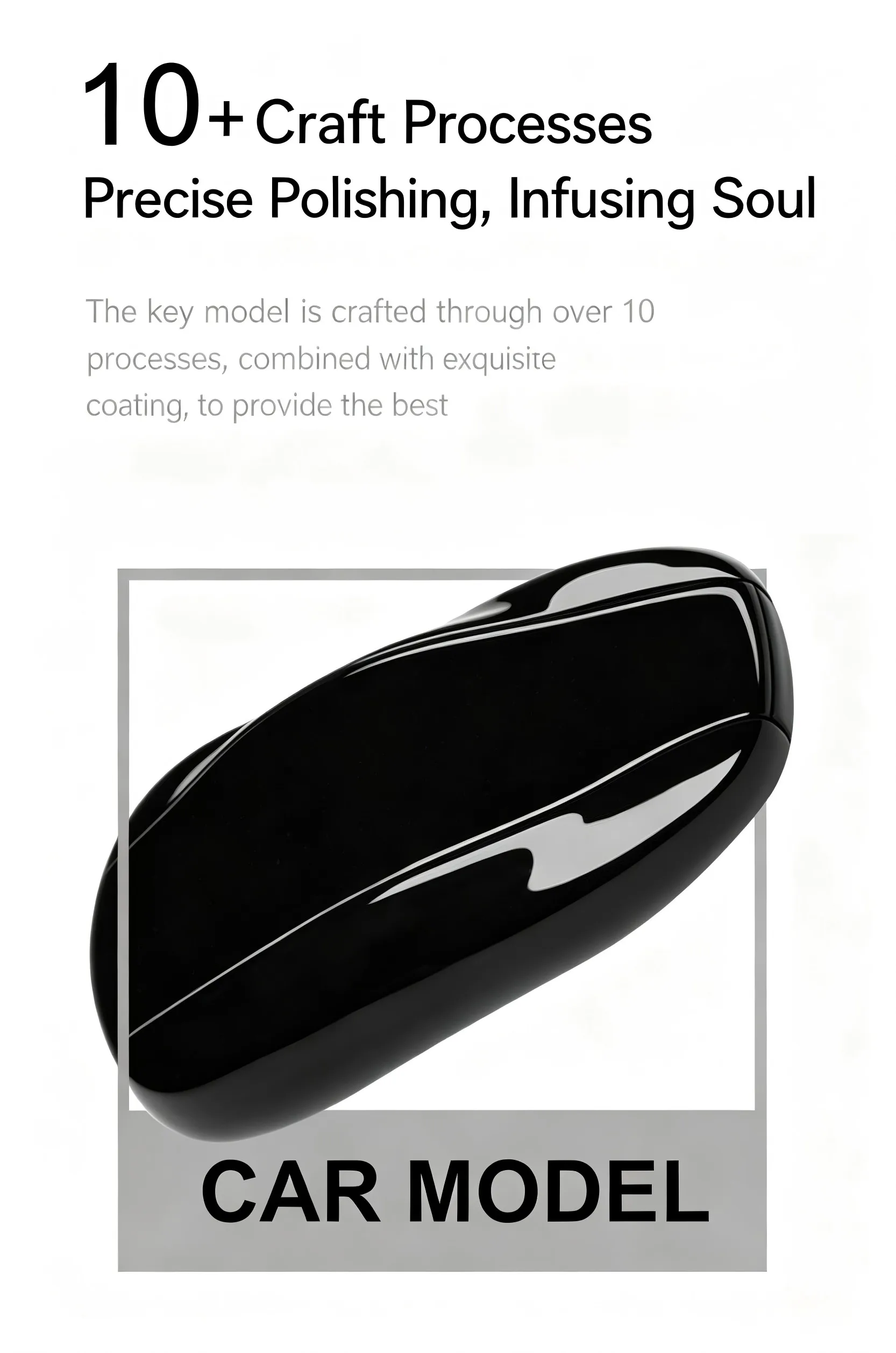 Tesla Model Y/X/3 Updated Version Car Key Automobile Parts Car Model Key Card Accessories for Tesla