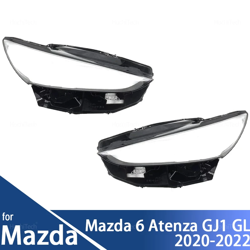 

Front Headlamp Cover Headlight Shell Transparent Lampshade Lens for Mazda 6 Mazda6 Atenza GJ1 GL 3th 2020-2022 Headlamp Shell