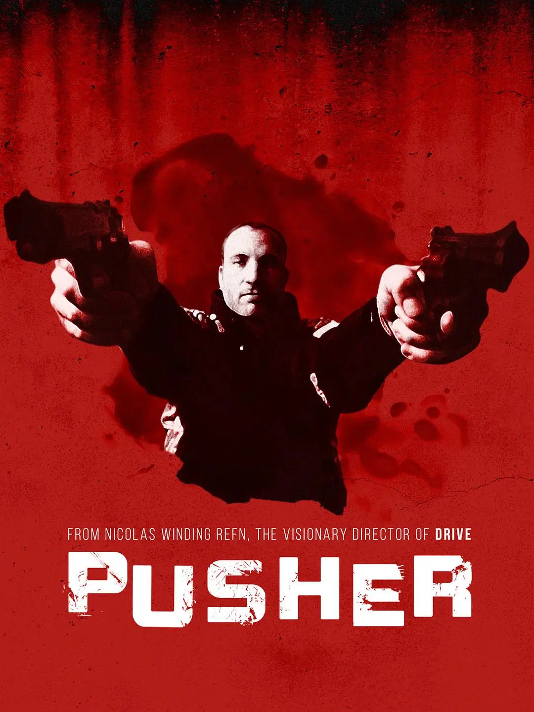Movie Pusher Silk Poster Home Decorative Wall Stickers Art Painting