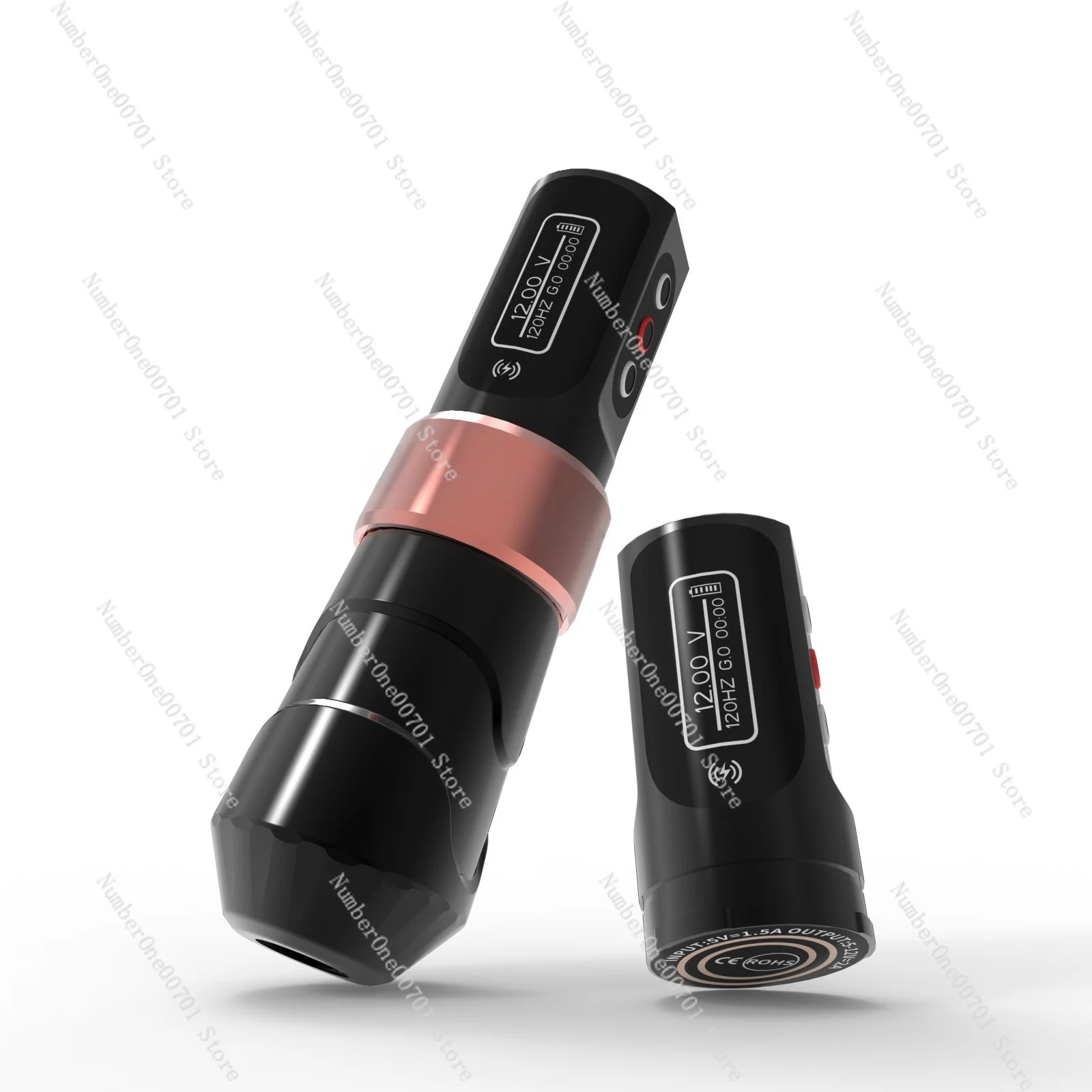 Wireless Tattoo Pen with Dual Battery, Rotary Machine for Lining & Shading, Complete Kit for Artists