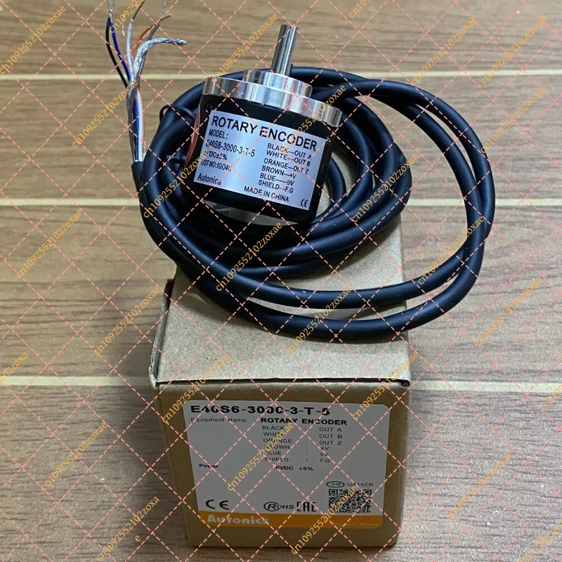 

E40S6 E40S8 Incremental Rotary Encoder E40S6-1000-3-T-24 360 600 1024 2000 2500 Pulse 3-N