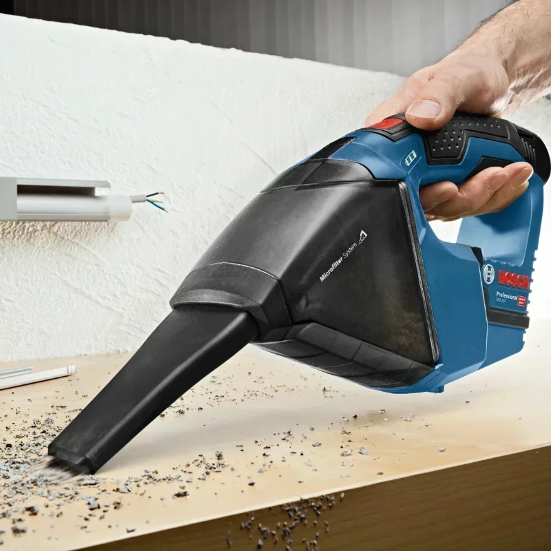 Bosch GAS 12V-LI Cordless Vacuum Cleaner Powerful Cyclone Household Portable Handheld Dust Extractor Mini Home Car Vacuum Clean