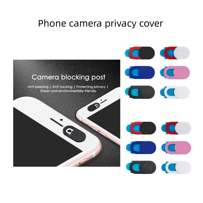 8/6/3/2/1pcs Computer Lens Cover Metal Camera Cover Sticker Mobile Camera Privacy Cover