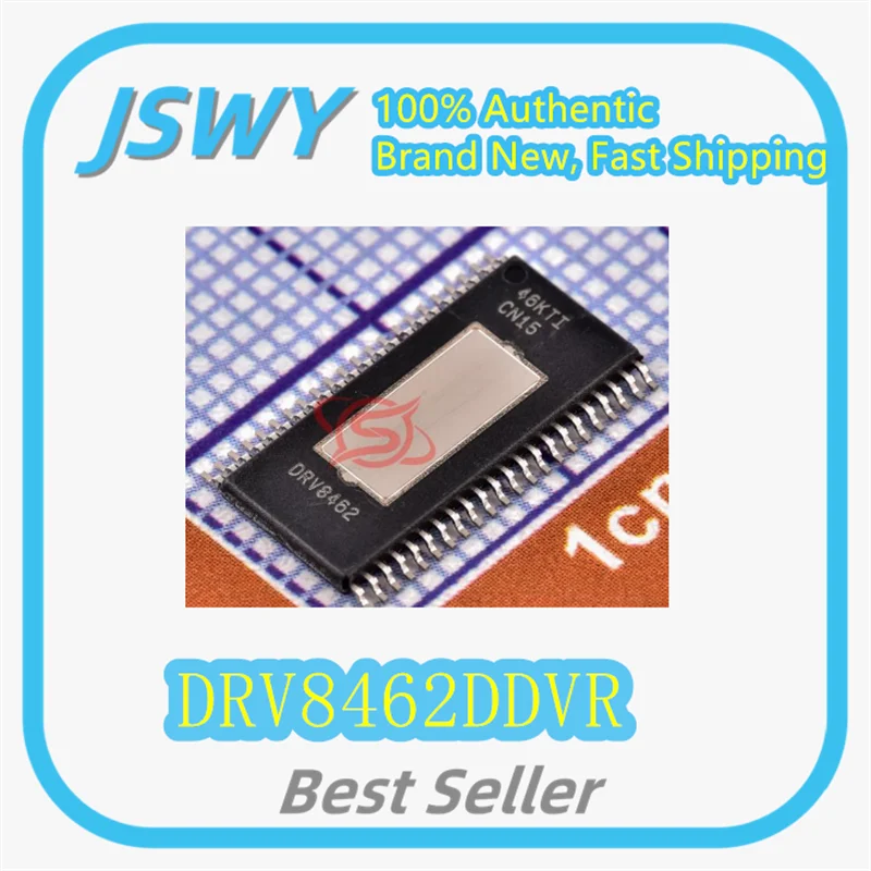 

(1/5 piece) DRV8462DDVR DRV8462 HTSSOP-44 Stepper Motor Driver Chip - Original and Genuine Product