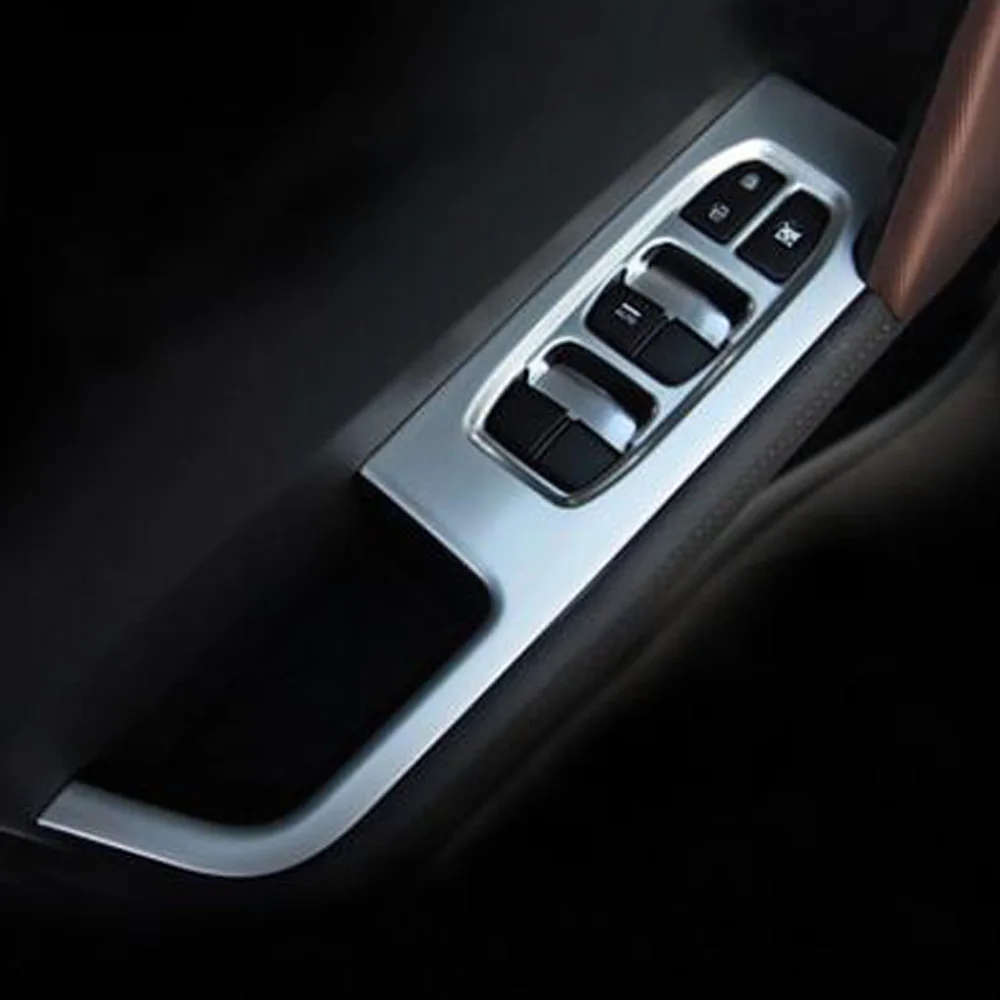 For Hyundai Creta IX25 2014 2015 2016 2017 2018 2019 ABS Door Window Glass Switch Panel Cover Trim Lift Frame Armrest Handrail