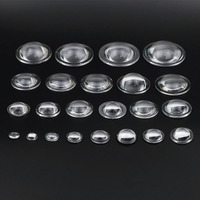 10mm 15mm 18mm 20mm 23mm 25mm 28mm 29 30mm 32 35 36 38mm Acrylic Plano Convex Condenser Lens for Zoom Flashlight Bike Head Lamp