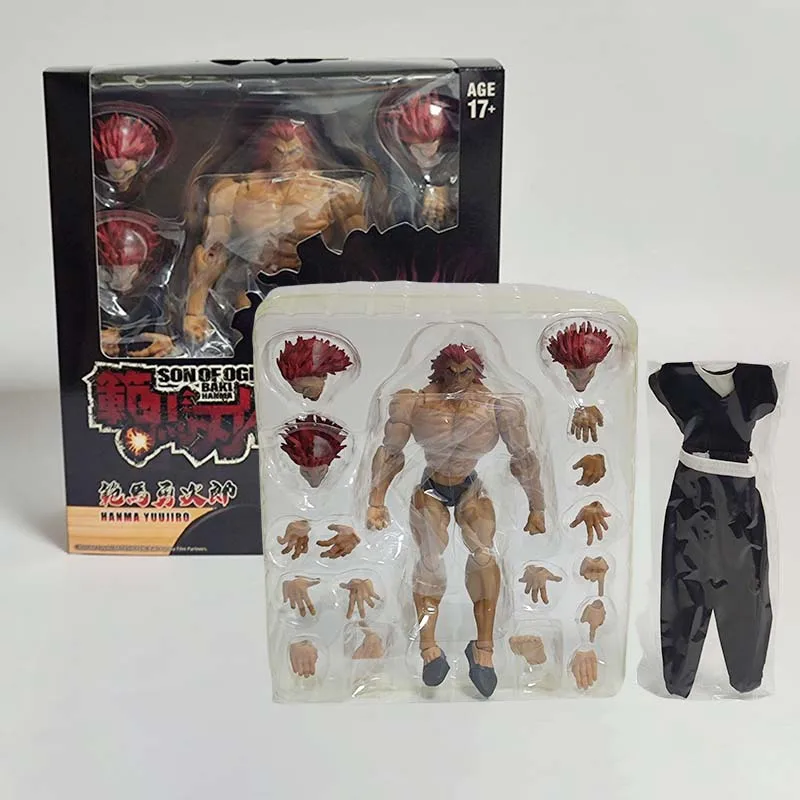 Figurines d'action Storm Toys Hanma Yujiro, série St Grappler, vêtements réels, modèles, articulations mobiles, beurre, cadeau de Noël