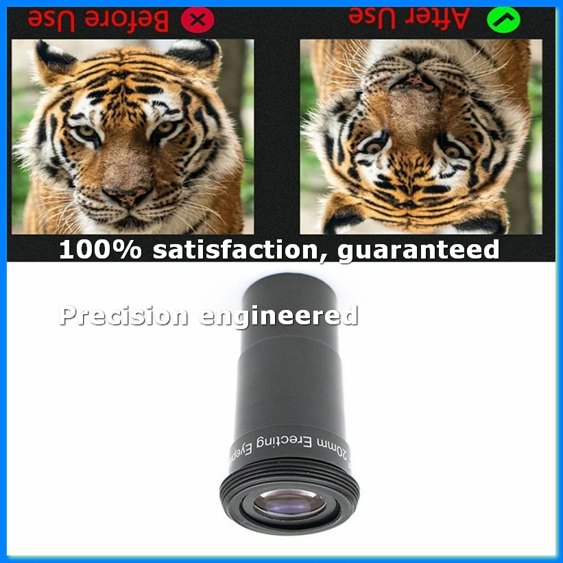 

1.25inch 20mm Erecting Imaging Eyepiece for Newtonian Reflector Astronomical Telescope AR0240-ABAM