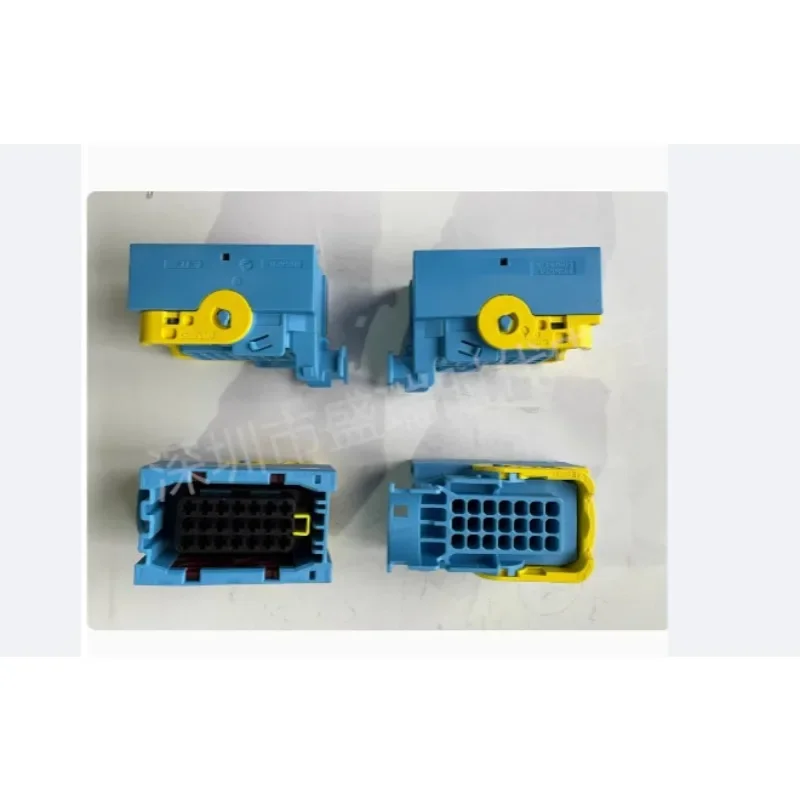 Limited Offer 1 Piece, Brand New Original 3-1534127-1 Car Connector 21 Holes, Female Socket, Blue Waterproof Connector