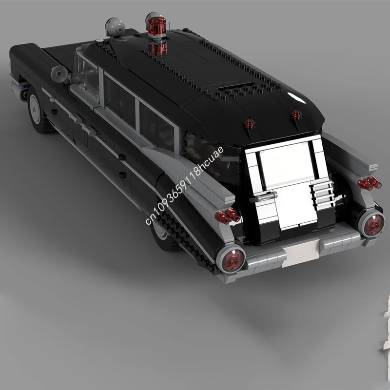 1921 pçs moc cadillac milleteteor nan modelo blocos de construção criativo diy montar arquitetura modular brinquedos presentes natal