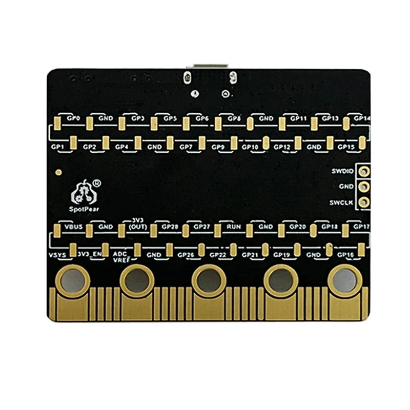 HOT-Para Raspberry Pi PICO RP2040 Bit Motherboard Python Placa De Desenvolvimento De Programação Compatível Com BBC Microbit Board Kit