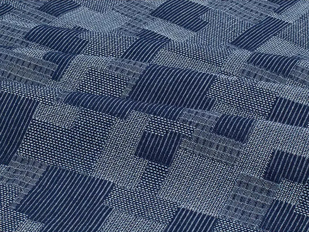 

1 ярд, стирка из чистого хлопка с водной джинсовой ткани, ретро нашивка, цветная блокировка, шитье, пальто, костюм, сумка, дизайнерская ткань для одежды своими руками