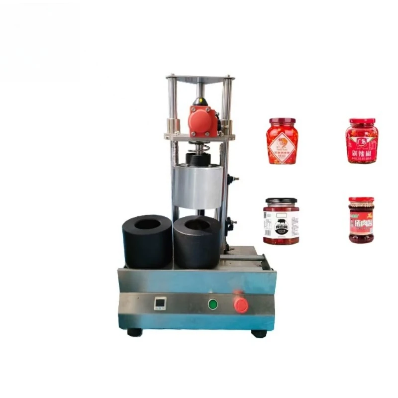 

Tinplate can hot sauce peanut butter bottle vacuum sealing machine