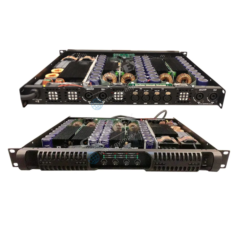 k430 most advanced professional audio High Performance  3000 Watt 4 channel Digital DJ 6500 watt power amplifier